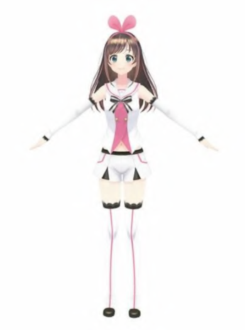 初のVTuberであるキズナアイ。