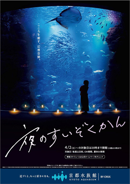 夜のすいぞくかん/京都水族館(京都府/京都市)