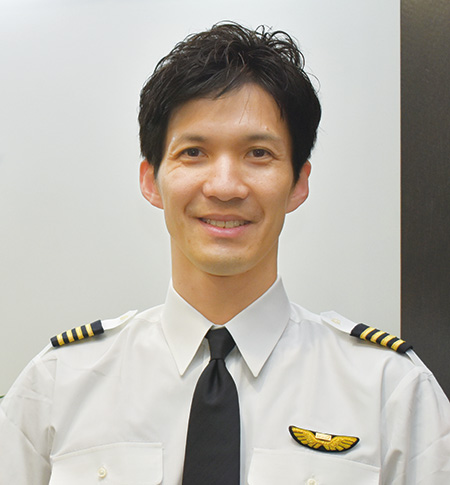 ANA　ボーイング787 機長 西山裕一さん