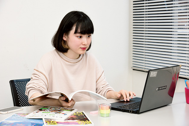 仕事の様子/お仕事図鑑:編集者