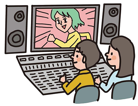 音響/お仕事図鑑:声優