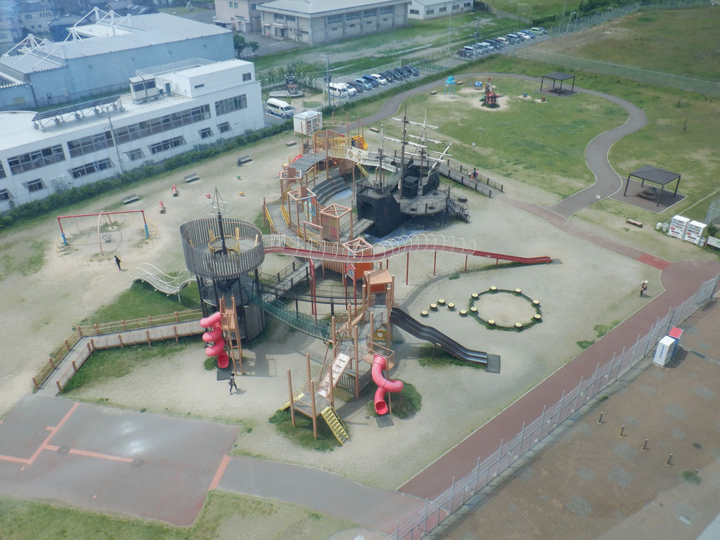 公園全景/山の下みなとランド(新潟市)