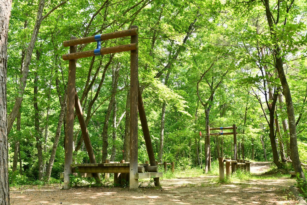 ターザンロープ/やながわ希望の森公園(福島県伊達市)