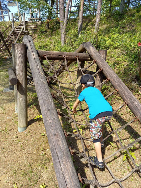 アスレチック/白鳳山公園フィールドアスレチック(福島県)