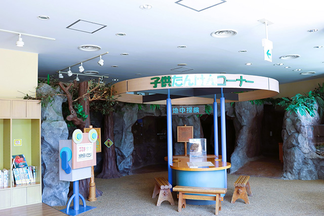 森の館「子供たんけんコーナー」/平成榛原子供のもり公園(奈良県/宇陀市)