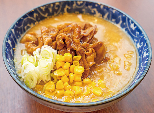 ひまわりポーク肉ラーメン/道の駅 サンフラワー北竜(北海道/北竜町)