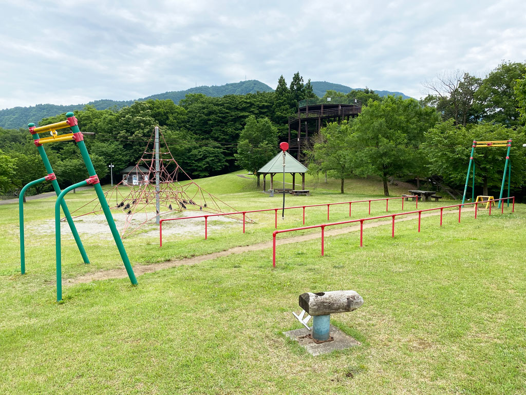 子どもが大好きなターザンロープとザイルクライミング/割山森林公園天湖森(富山市)