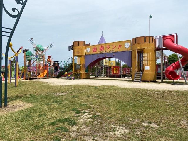 4~12歳が対象の児童エリアにある遊遊ランド/みよし運動公園 あそびの王国(三次市)