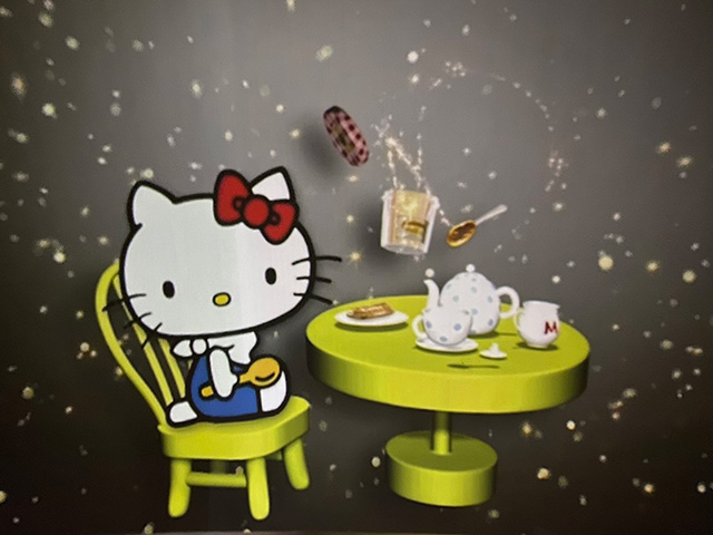 ハローキティのプロジェクションマッピング/HELLO KITTY SMILE(兵庫県/淡路市)