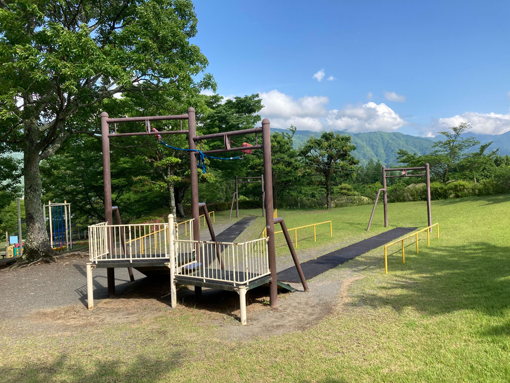 ターザンロープ/山梨県富士川クラフトパーク(身延町)