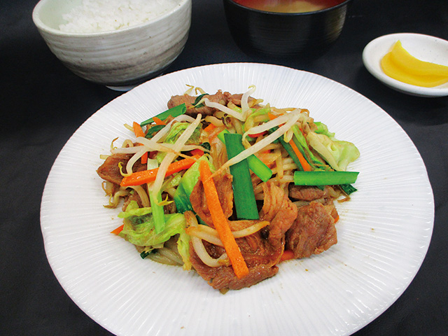 ジンギスカン定食/道央自動車道 輪厚PA(北海道)