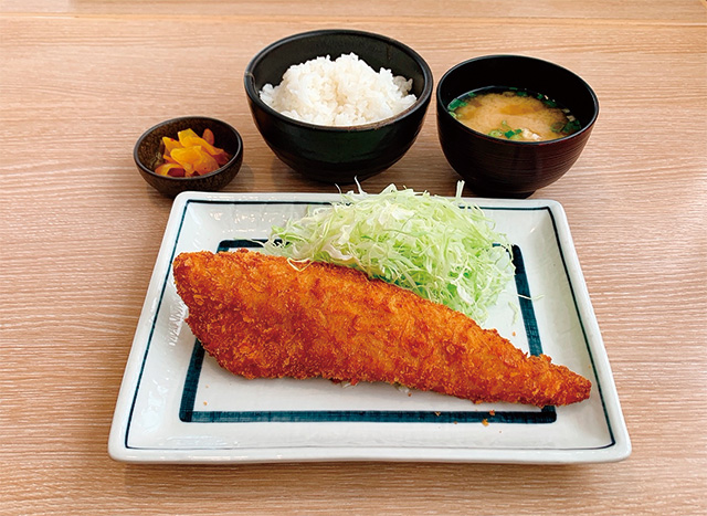 ホッケフライ定食/道央自動車道 有珠山SA(北海道)