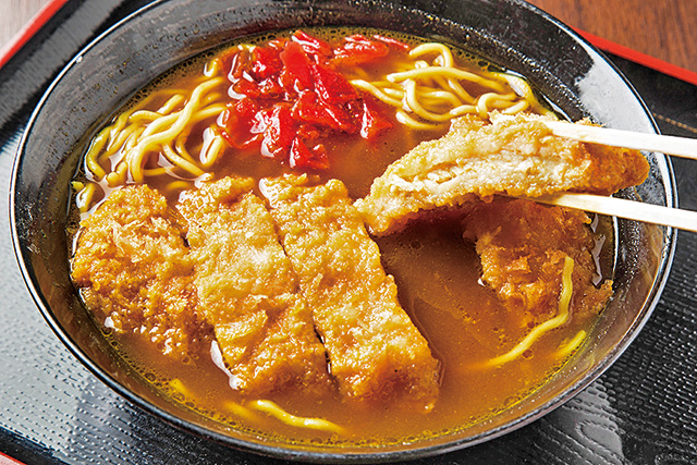 カツのせ室蘭カレーラーメン/道央自動車道 有珠山SA(北海道)