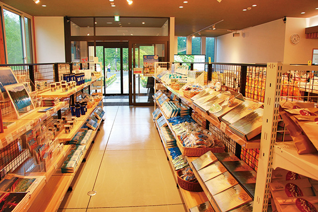明るい店内/びえい「白金ビルケ」(北海道/美瑛町)