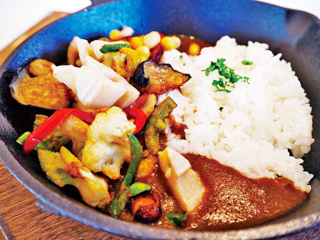 1日分の野菜カレー/道の駅 遠軽 森のオホーツク(北海道/遠軽町)