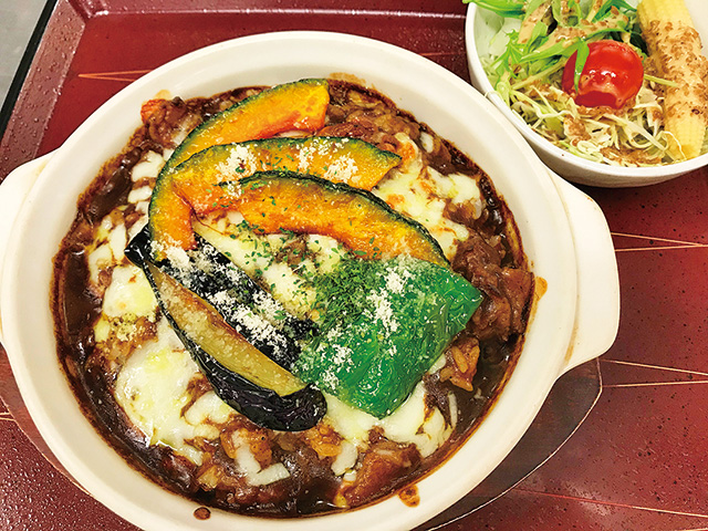 チーズ焼きカレー/あしょろ銀河ホール21(北海道/足寄町)
