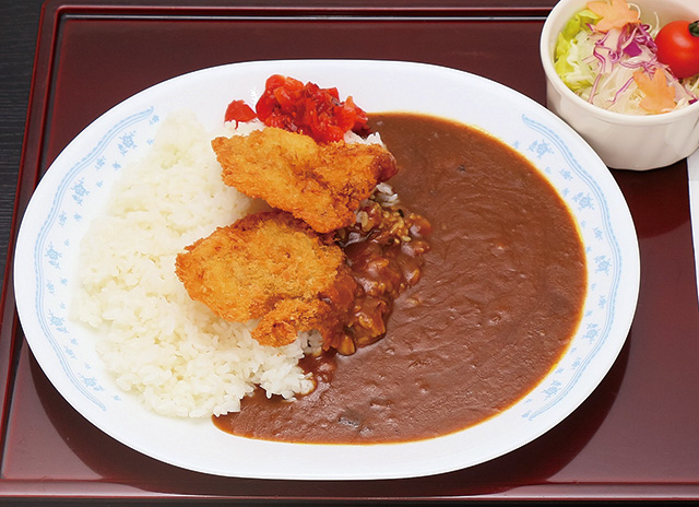 ホタテフライカレー/道の駅 愛ランド湧別(北海道/湧別町)