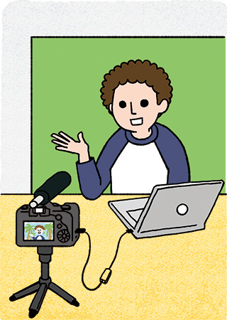 お仕事図鑑:動画制作者(YouTuber)