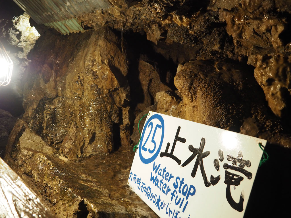 最後のポイントの「止水滝」/大岳鍾乳洞(東京都/あきる野市)