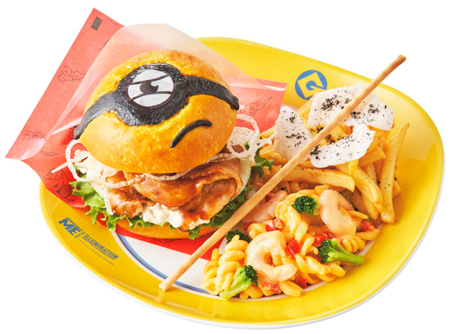 カンフーミニオン・バーガープレート/ユニバーサル・スタジオ・ジャパン(大阪市)