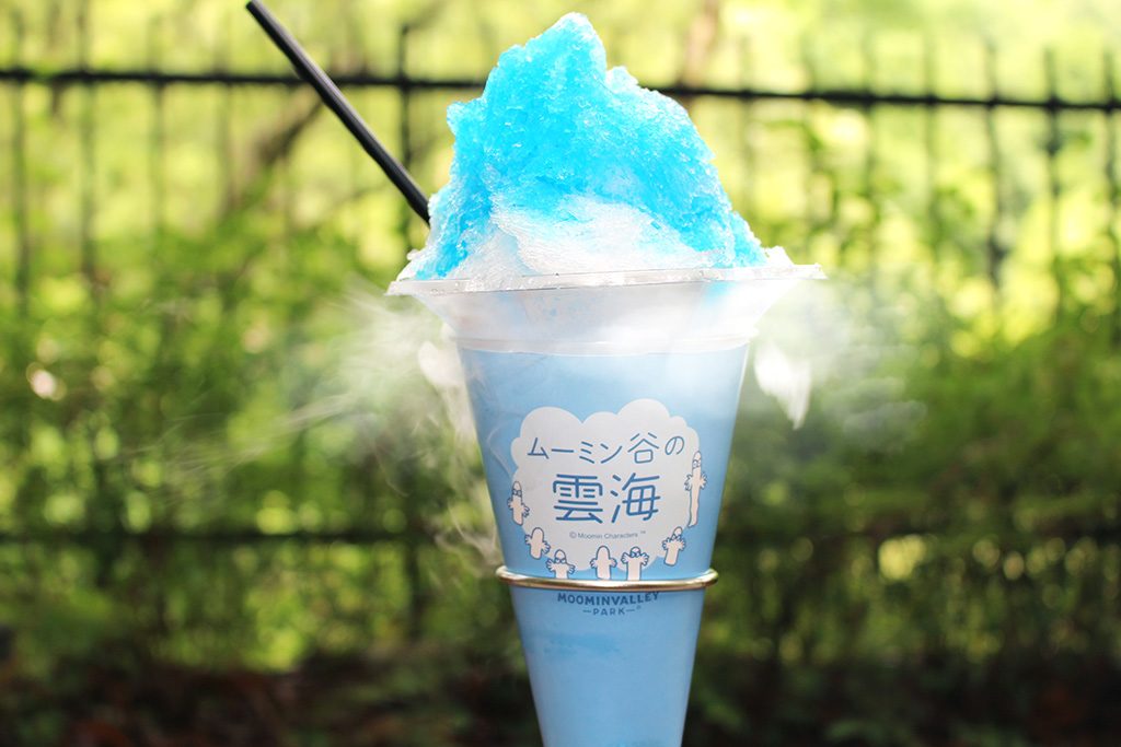 雲海かき氷/ムーミンバレーパーク(埼玉県/飯能市)