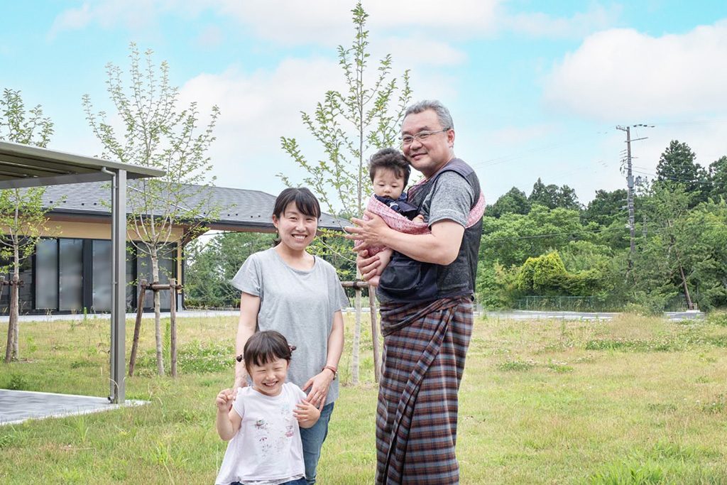 富岡町へ移住された鈴木さんご家族(福島県/富岡町)
