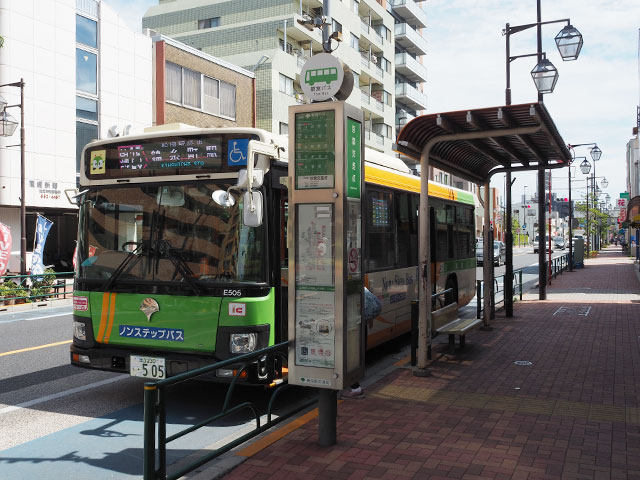 バス路線は充実/小松川境川親水公園(東京都/江戸川区)