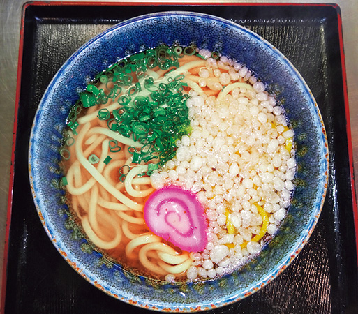 小みかんうどん/道の駅 「桜島」火の島めぐみ館(鹿児島県/鹿児島市)