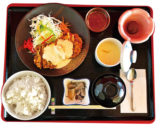 しいたけ南蛮定食/道の駅 山之口(宮崎県/都城市)