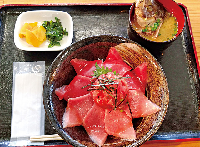 クロマグロ丼/せとうち海の駅(鹿児島県/瀬戸内町)