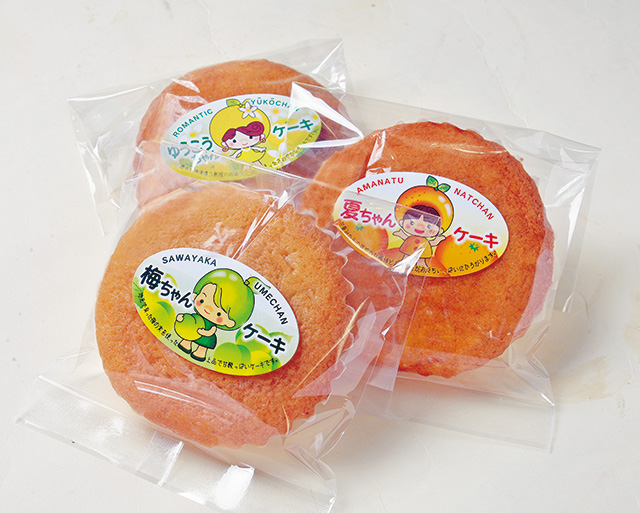 人気のパウンドケーキ3種類/道の駅 夕陽が丘そとめ(長崎県/長崎市)