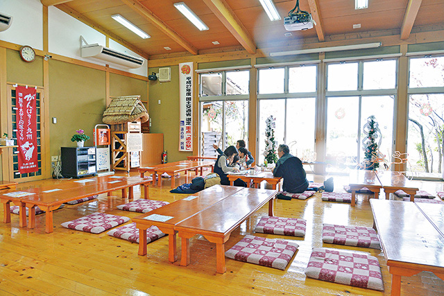 休憩コーナー/道の駅 阿蘇(熊本県/阿蘇市)