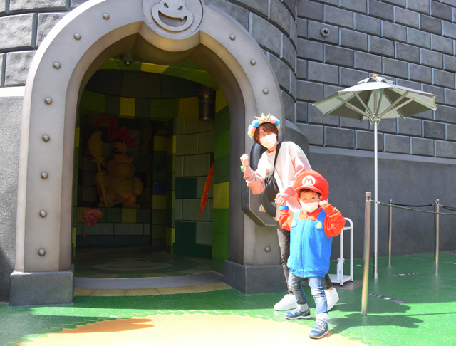 カギが3つ揃ったらファイナルバトルにチャレンジできる/ユニバーサル・スタジオ・ジャパン(大阪市)