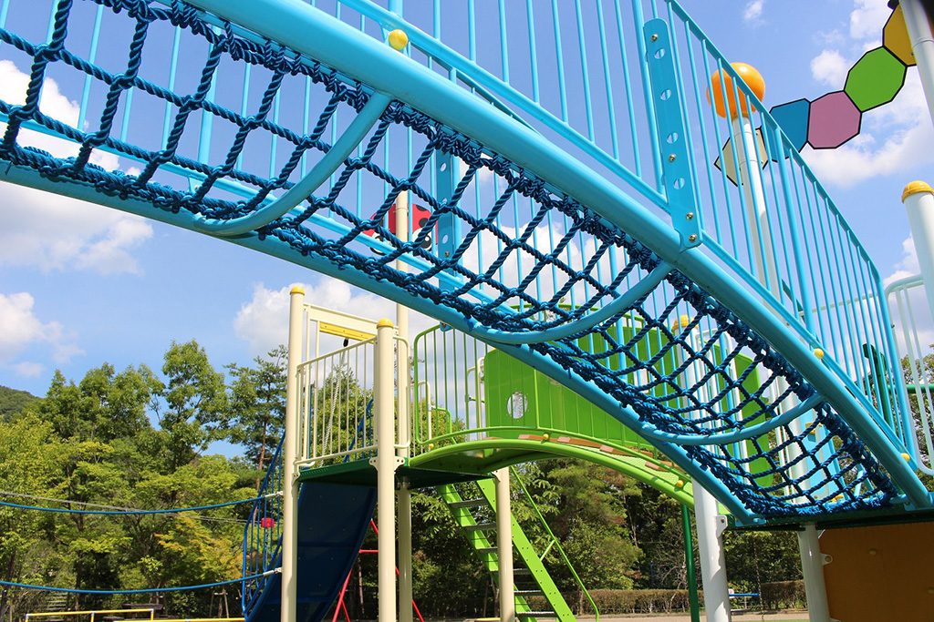 ネットつり橋/兵庫県立一庫公園(西市)