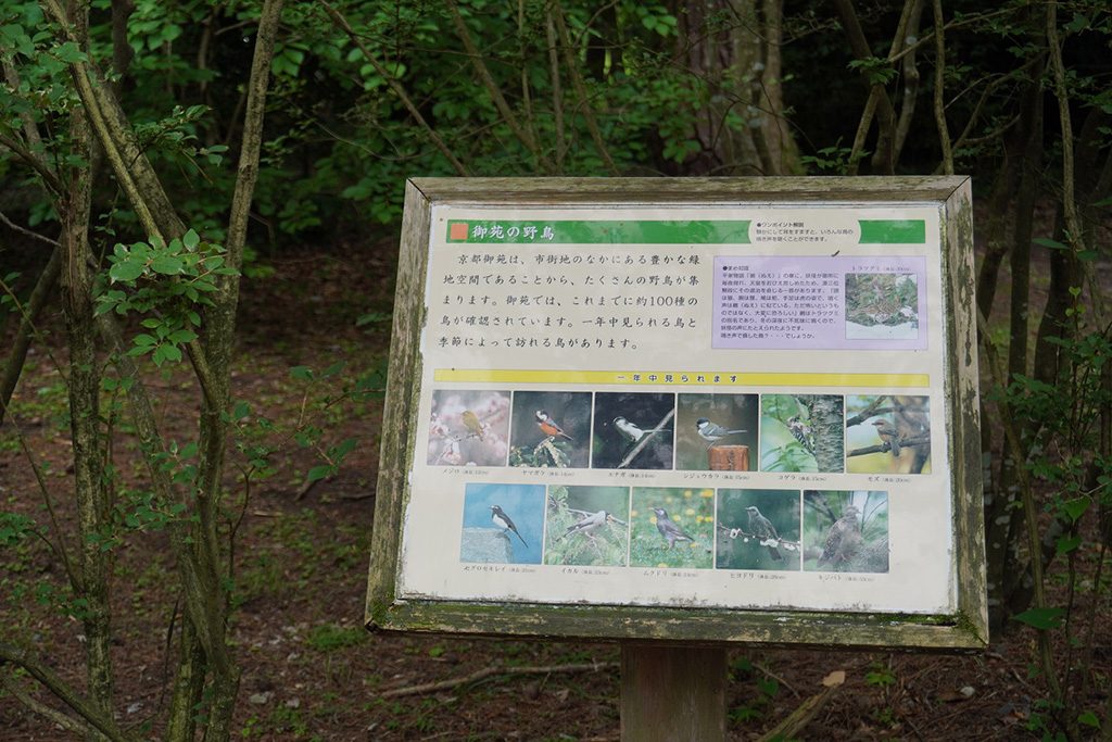 わかりやすい解説標識/京都御苑(京都府/京都市)