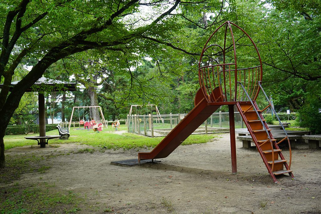 砂場や滑り台/京都御苑(京都府/京都市)