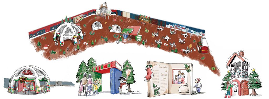 レゴランドの「クリスマスタウン」(愛知県/名古屋市)