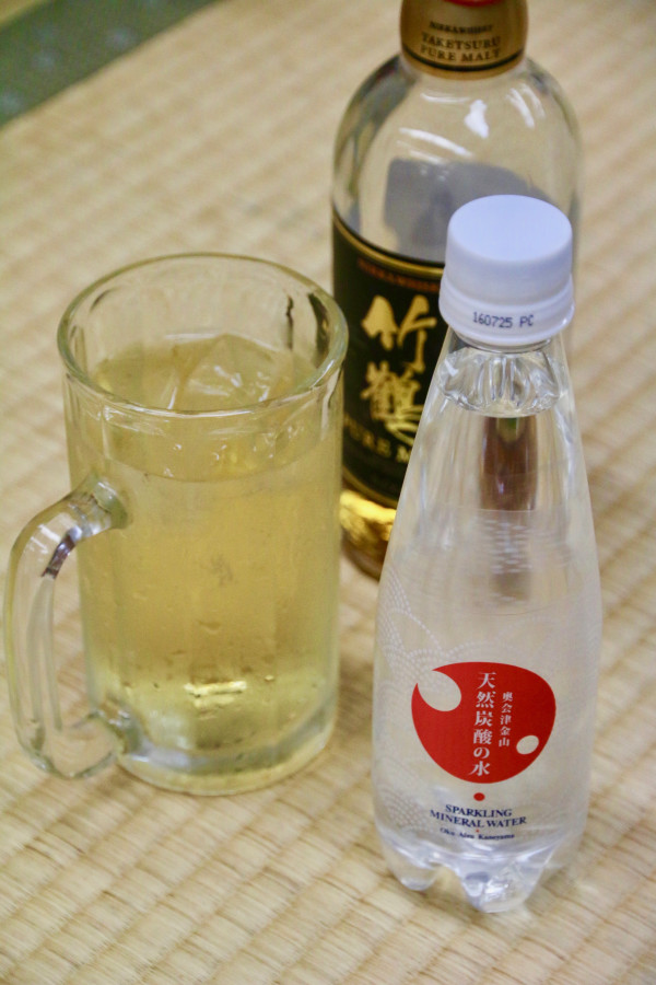天然炭酸水のハイボール