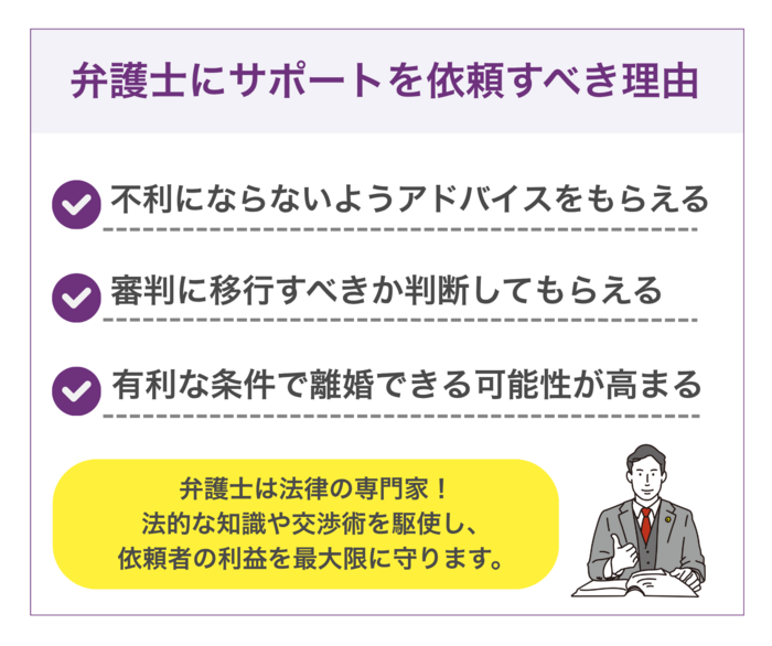 弁護士に婚姻費用調停のサポートを依頼すべき3つの理由