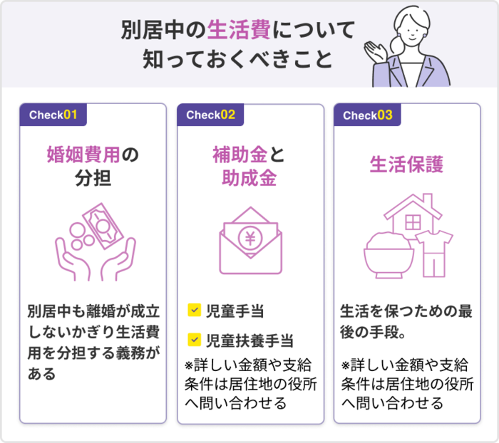 別居中の生活費について知っておくべきこと
