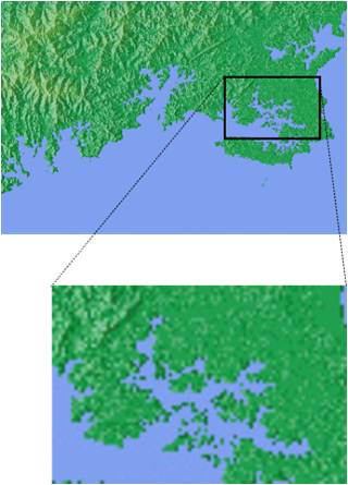 「フラクタル<2>」http://yogananda.cc/inochi/fractal_2.htmlより引用