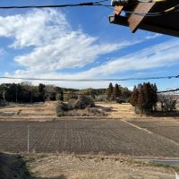 千葉県茂原市早野の売買物件/バルコニーから湖反対側の風景。