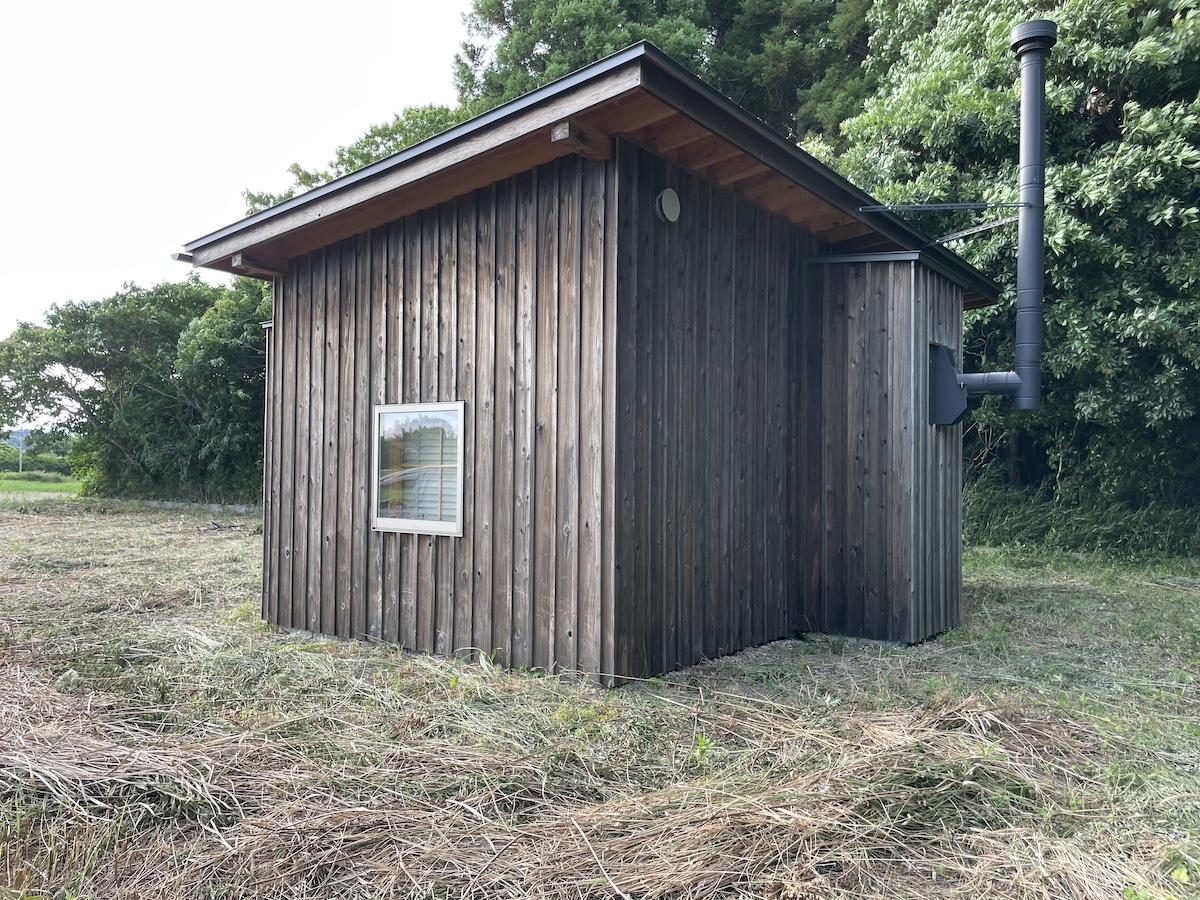 茂原市七渡の売買物件/小屋の裏側