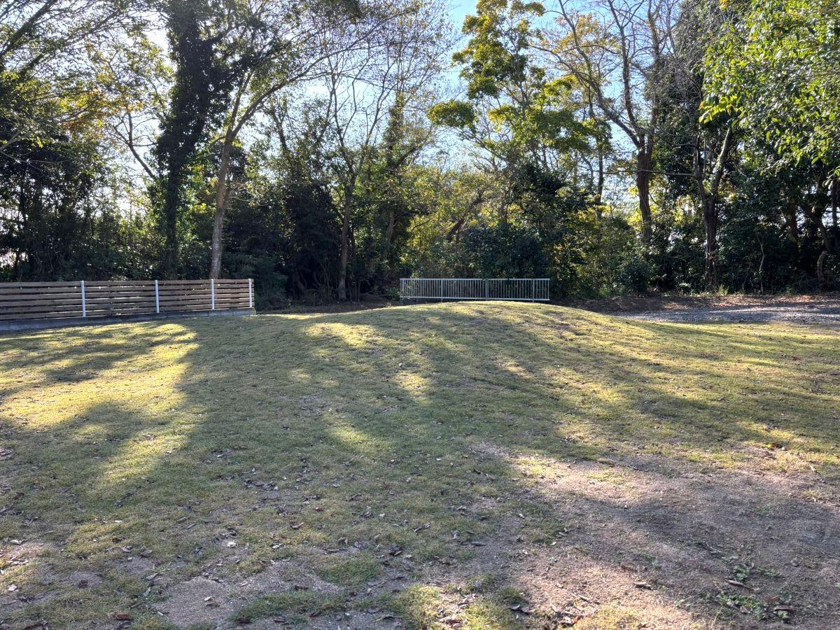 大網白里市細草の売買物件/「秘密というほどでも...だけど沢山の人に見られるのは恥ずかしいのでヒミツで」と言っている控えめな性格の芝生（に見えます）