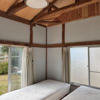 千葉県長生郡一宮町東浪見の売買物件/寝室。コンパクトながら天井が高いので圧迫感を感じません