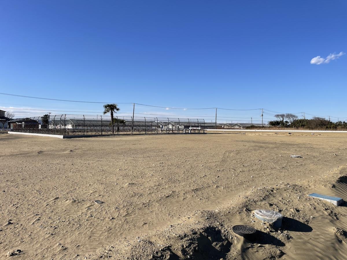 千葉県長生郡一宮町一宮の売買物件/東側から