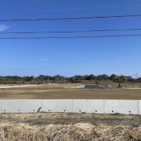 千葉県長生郡一宮町一宮の売買物件/西側の道路から