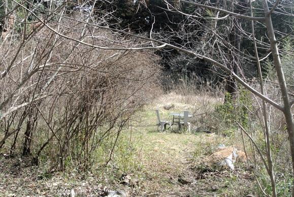 千葉県八街市根古谷の売買物件/畑仕事のあとはお外でランチなど。