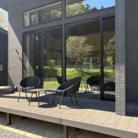 千葉県富津市鶴岡の売買物件/ウッドデッキでゆったりとくつろぐ時間も