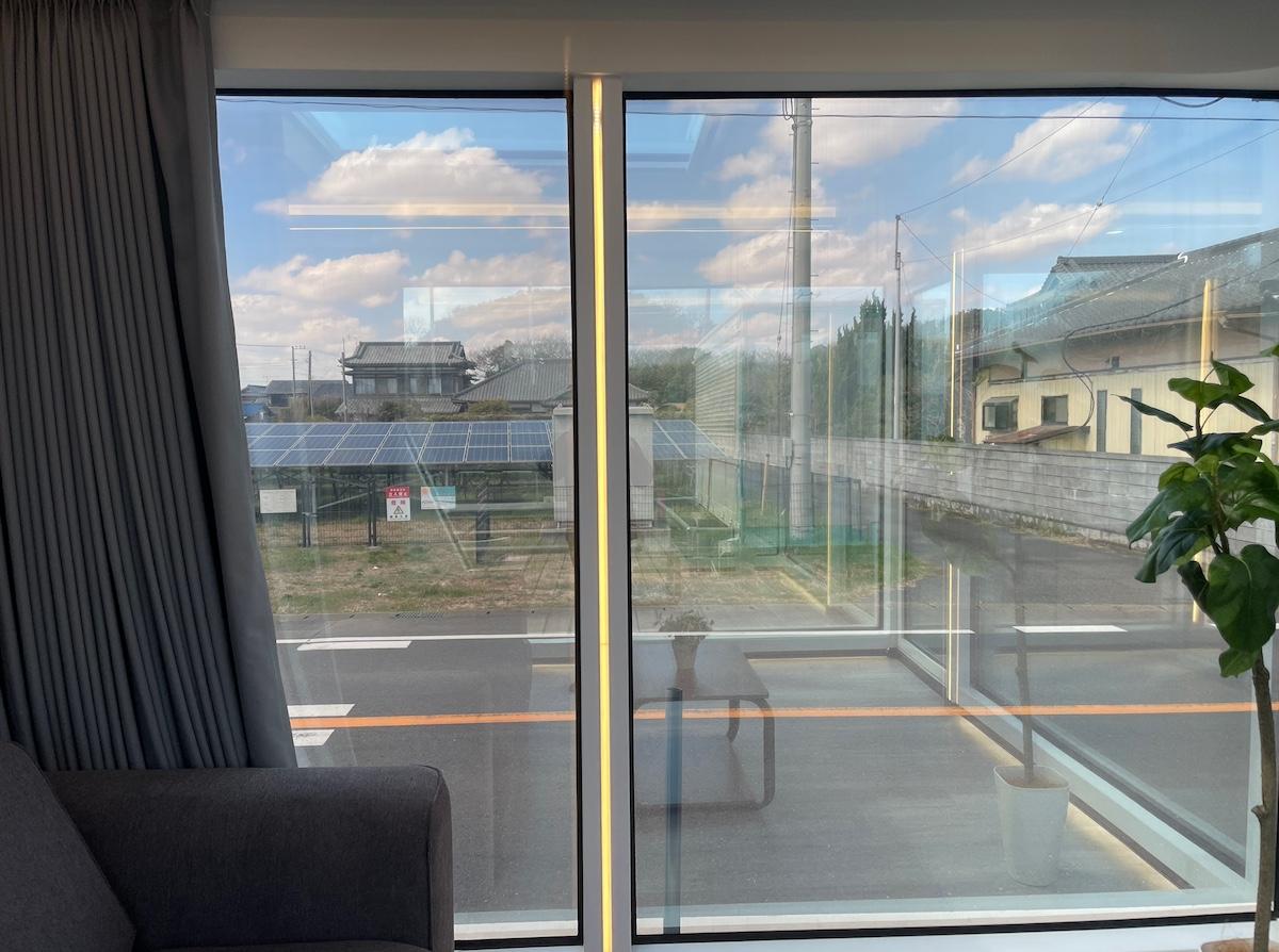 千葉県匝瑳市新堀の売買物件/道路川